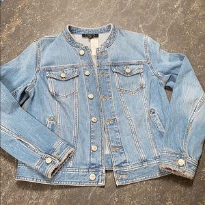 Talbots Jean Jacket